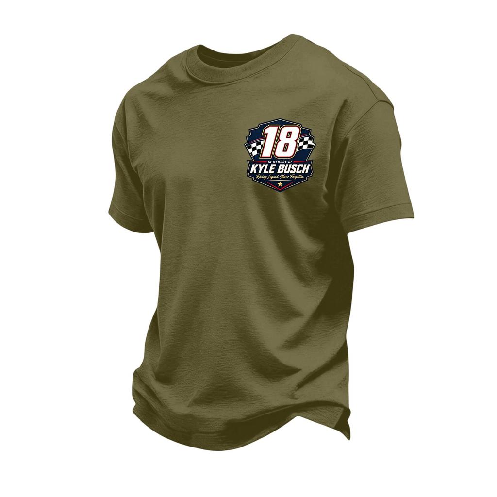 Men's Short Sleeve Graphic T Shirt Racing Inspired Casual Top Vintage Style Motorsport Enthusiast Tee Comfortable Fit