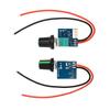 DC5-12V PWM Lüfterdrehzahlregler mit Schalter und Geräuschreduzierung für 4-Draht Lüfter