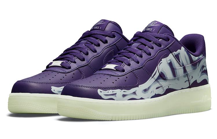 Nike Air Force 1 Low 'Purple Skeleton' CU8067-500