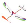 Rubber Band Powered Aircraft Model Kids Educational Throwing Glider Airplane Toddlers Boys Girls Outdoor Flying Plane Toy