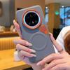 For Huawei Mate 70 70 Pro 60 60 Pro Large Hole Metal Lens Protective Ring Heat-Dissipating Magnetic Shockproof Phone Case