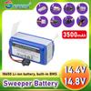 New 14.4V/14.8V 3500mAh Li-ion Battery 4S1P for Xiaomi/ILIFE/Mop Essential/Tesvor/RoboVac/Cecotec Conga/LIECTROUX Robot Vacuum