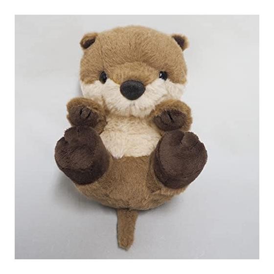Sanei Boeki Original Plush Toy Kyunkoro Otter W10 X D12 X H12cm Animal