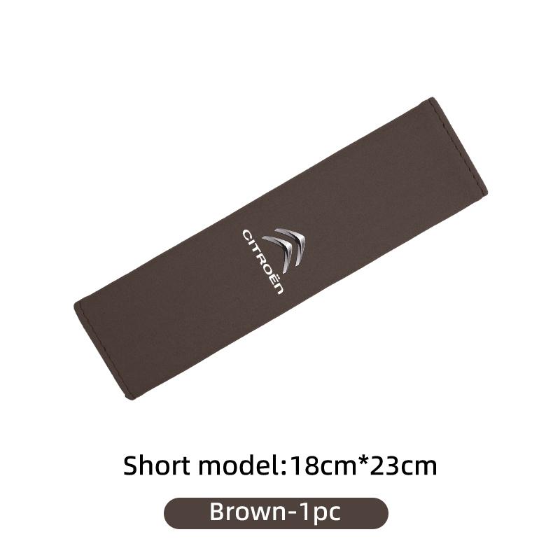Suede Car Styling Seat Belt Shoulder Protective Cover Accessories For Citroen C4 C3 C5 C1 C2 C6 VTS C4L DS3 DS4 DS5 Grand