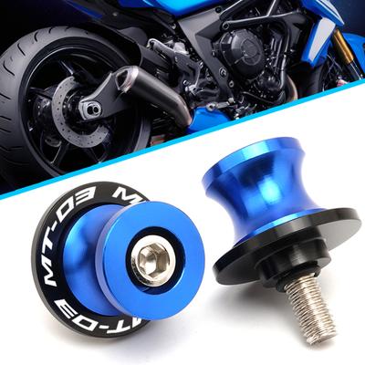 2024 NOWY FASON Dla YAMAHA MT03 MT-03 MT 03 2005-2024 Akcesoria Motocyklowe CNC Szpule Wahacza Slidery Śruby Stojaka Śruby M6