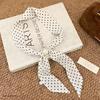 Embroidered Lace Hair Scarf Breathable Sheer Fabric Delicate Floral Pattern for Hair Styling Party Holiday Casual Wear