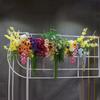 Dopamine Wedding Aisle Flowers: Monet Garden Style, Soft Decorative Flower Strip, Colorful Display.