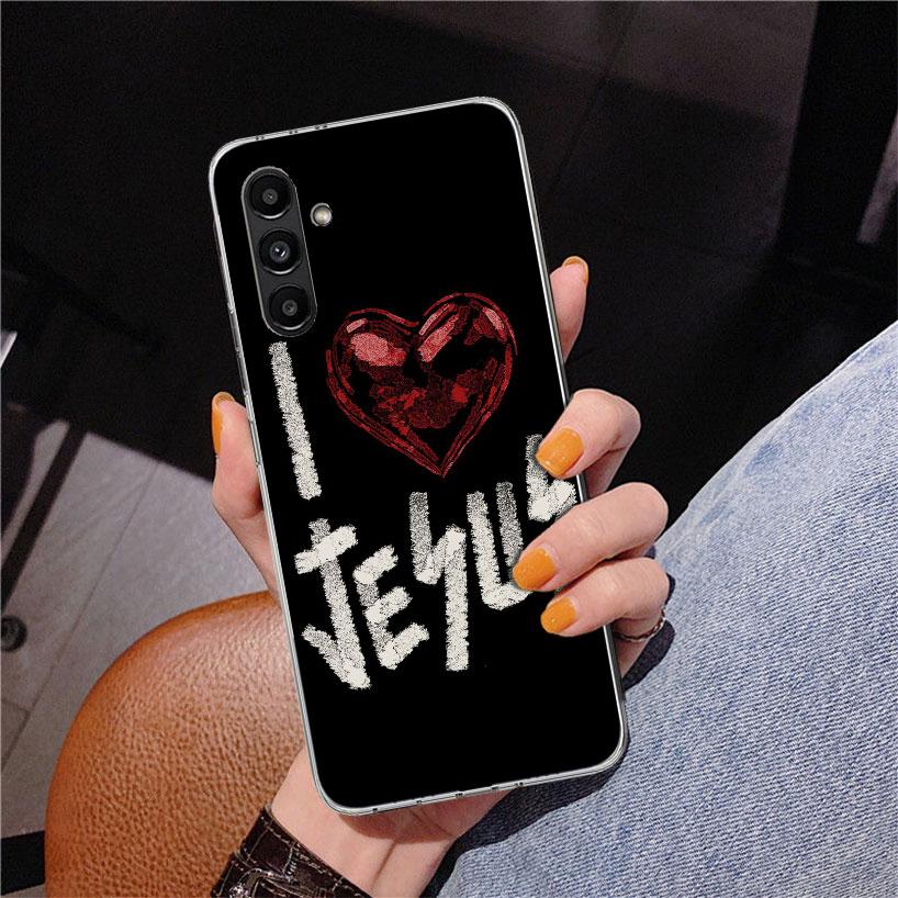 Son Of God Jesus Cross Holy Light Phone Case For Samsung Galaxy A17 A16 A15 A14 A13 A57 A56 A55 A54 A53 A37 A36 A35 A34 A33 A26