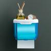 Toilet Pumping Paper Hand Tray Tissue Box Waterproof Non-perforated Paper Rack Creative Roll Paper Box