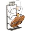Punch-Free Wall-Mounted Chopping Board & Pot Lid Rack
