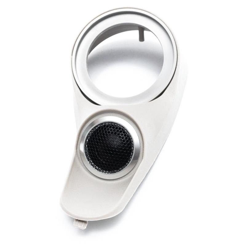 Pair Car Audio Speaker A Column Tweeter Bracket Gasket White For 2 Inch & 4 Inch