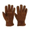 Winter Work Warm Gloves Plus Velvet Thickened Cowhide Anti Slip Wear Resistant Outdoor Shovel Cold Storage Cold Protection Gloves
