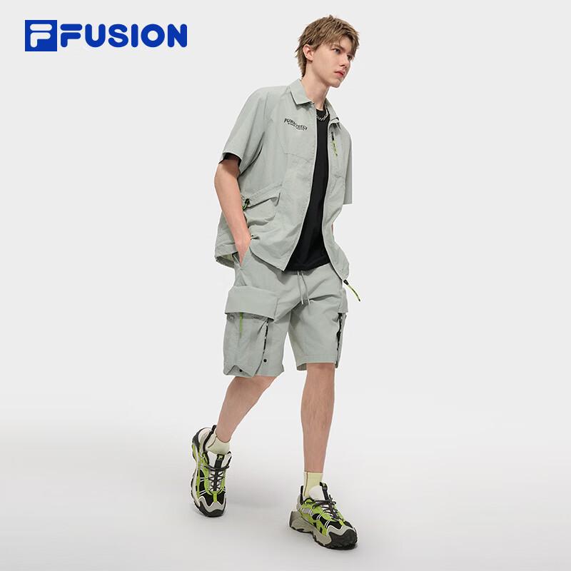 FILA FUSION Men's Casual Loose Short Sleeve Shirt