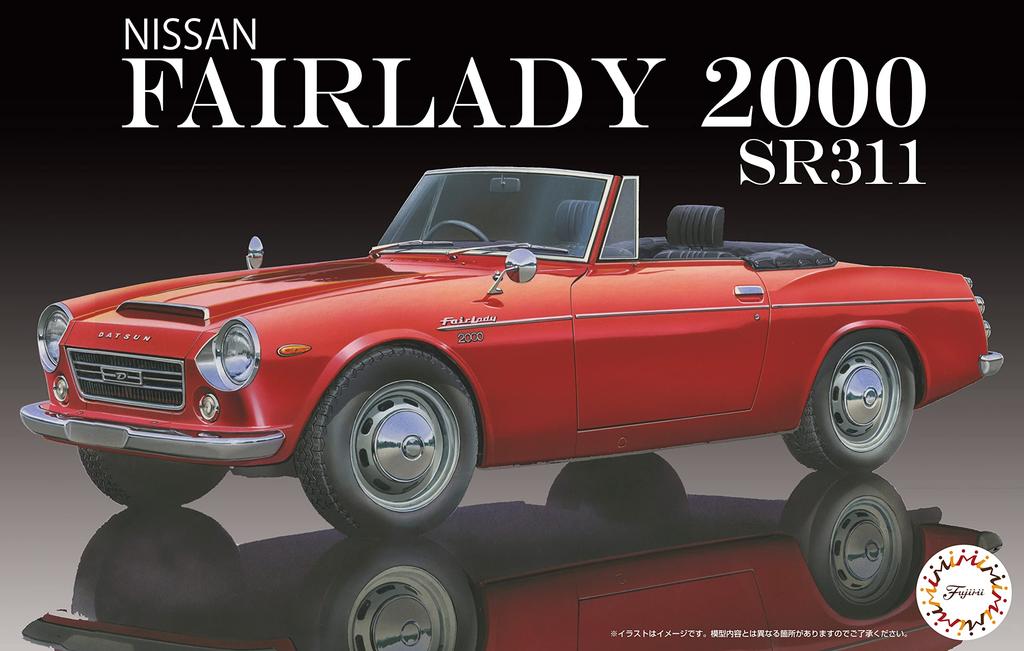Fujimi Model Inch Up Series Nissan Fairlady 2000 SR311 1/24 No.108 ID-108