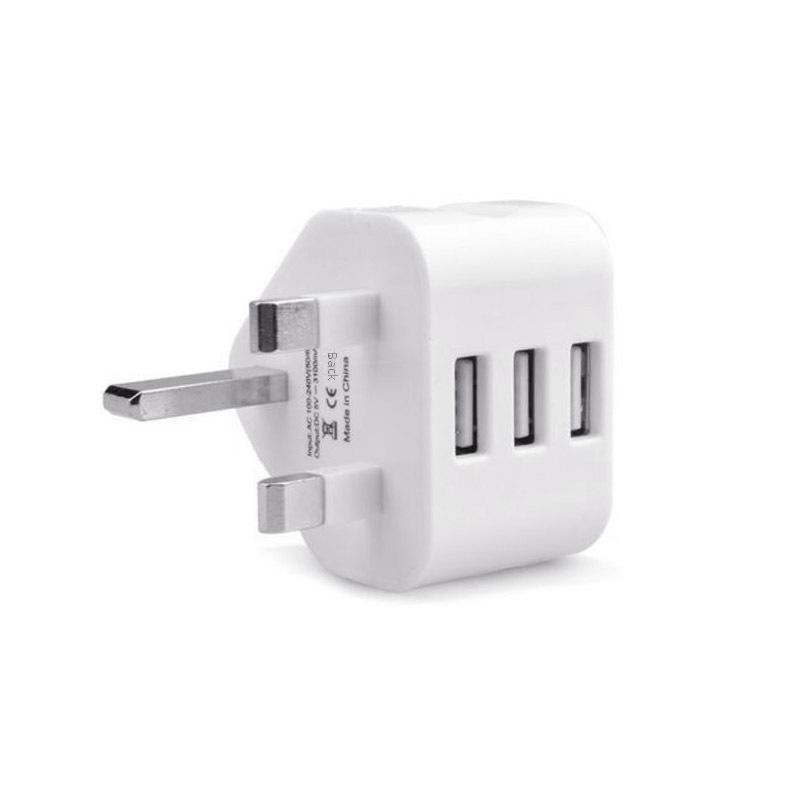Triangle UK 2-Port USB Mobile Phone Travel Charger