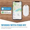 Wireless Bluetooth GPS Tracker For iPhone Work With Google Find My App Pet Key Car Finder Anti Lost Reminder Device