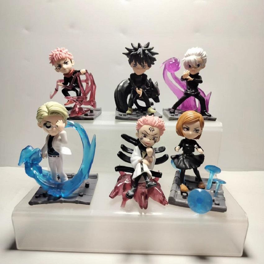 Jujutsu Kaisen Anime Figure 6 Style Satoru Gojo Action Figure Lord of the Curse Sukuna Figurine Collection Model Doll Toys Gifts