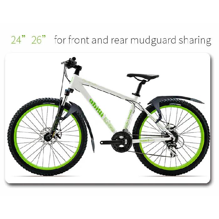 RBRL Bicycle fender Wings for Bicycle 29 Mud Flaps for Bicycle Mountain Bike Fender Quick Release 24 to 29 Inch Mtb Accessories