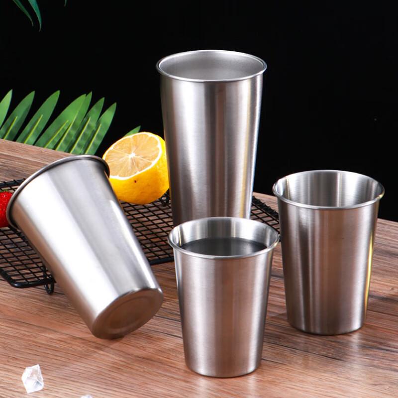 Anyi Portable Outdoor 304 Stainless Steel Single Layer Cup 200ml
