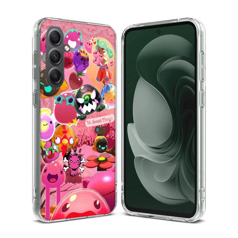 S-Slime R-Rancher Game Phone Case for Samsung A16 A26 A36 A56 A17 A37 A57 A07 A06 A02S A03 A04S A05S Galaxy Note 20 10 A50S A71