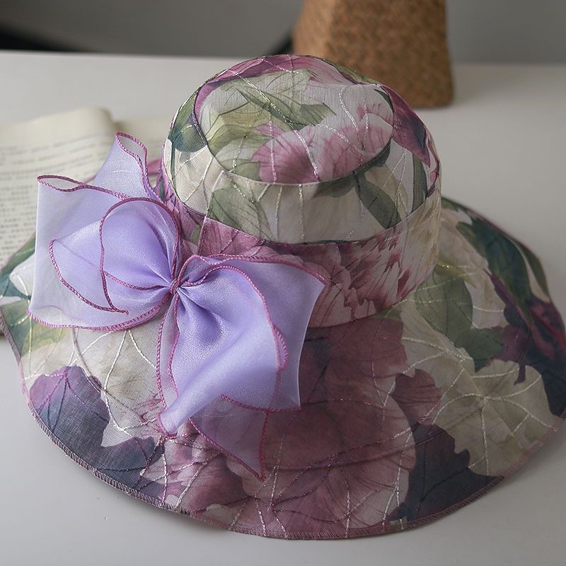 Hat Women Summer Women Sunshade Big Eaves Sunscreen Fisherman Hat Thin Breathable Sun Hat Basin Hat