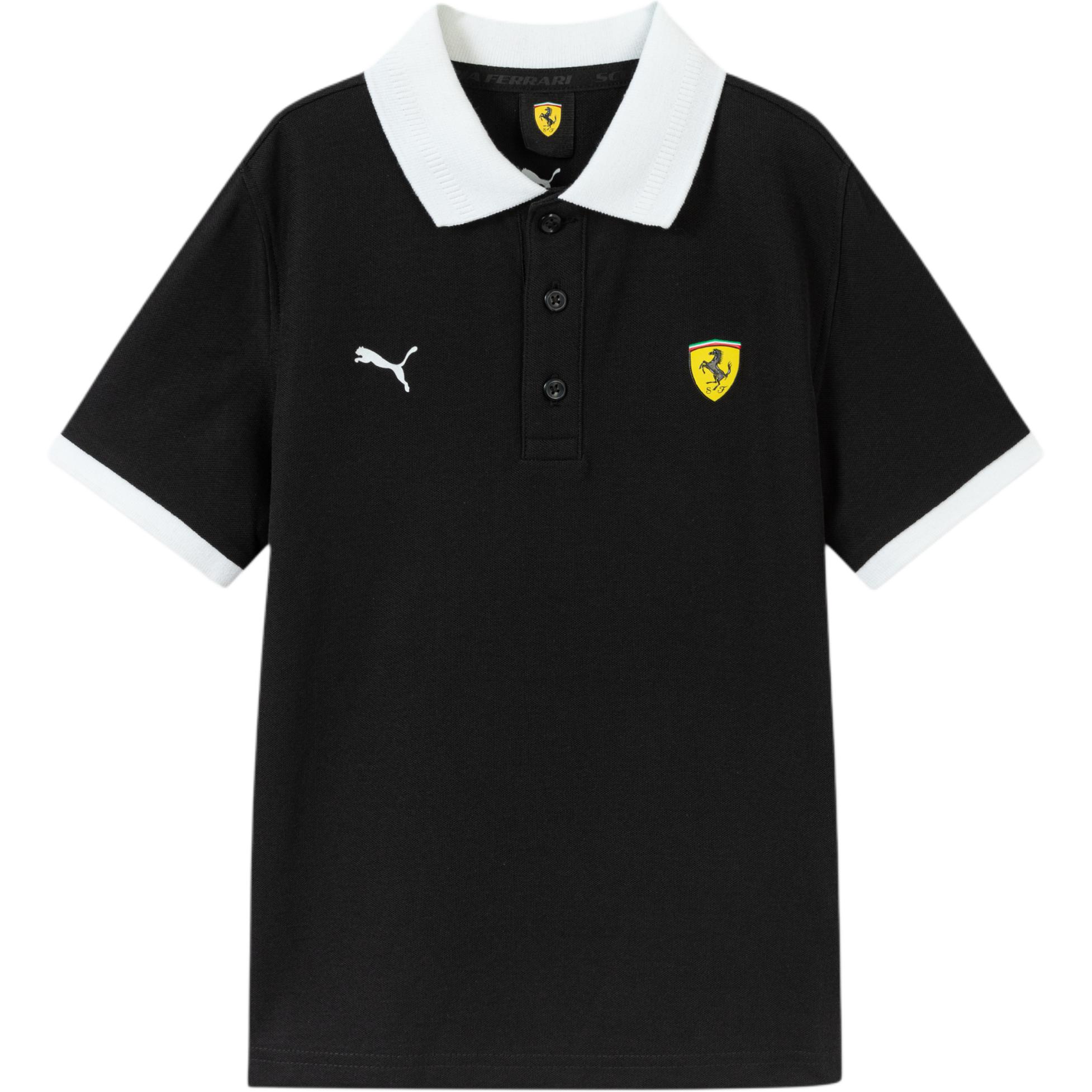PUMA Ferrari Racing Collection T Shirt Black Unisex 634262-01 128