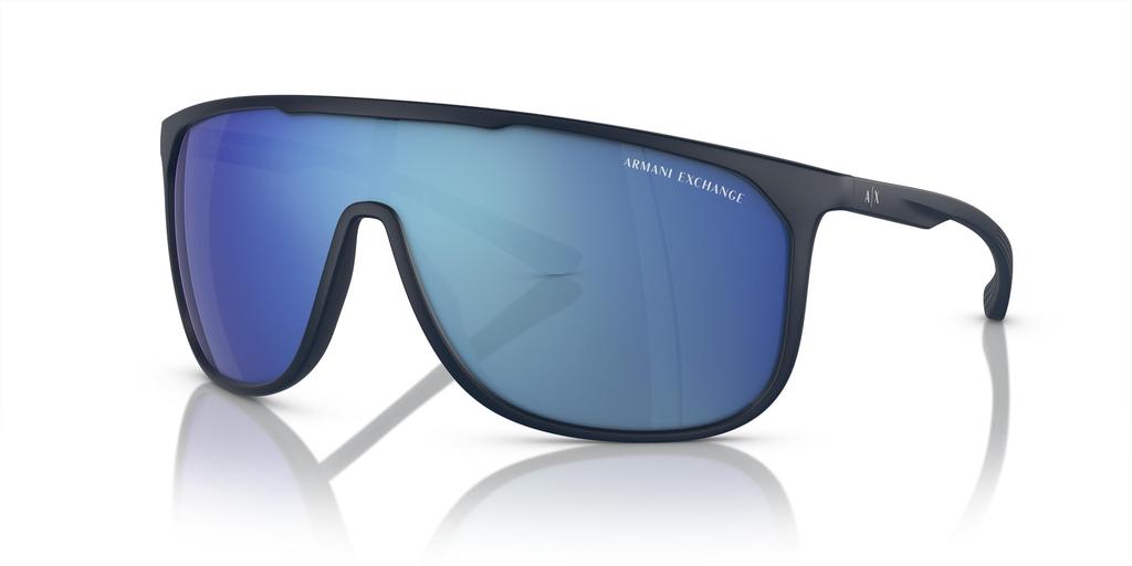 Sunglasses AX4137SU MATTE BLUE 35 [Armani Exchange]