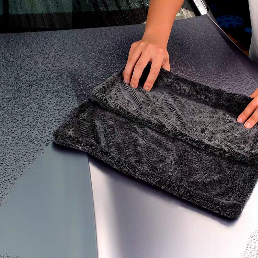 Microfiber Car Wash Towel Extra Soft Super Fast Water Absorbency Microfiber Quick Dry Cloth Multifunctional Car Cleaning Towel