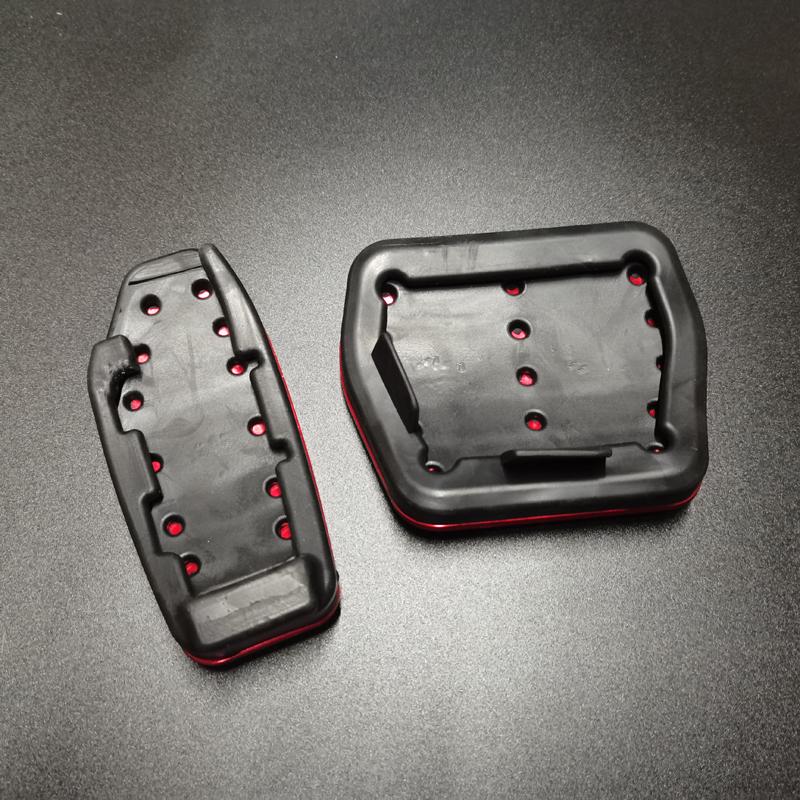 For Nissan Note E13 Aura E-power  Aluminum Alloy Brake Pedal Accelerator Cover  Anti Non-slip Mat Auto Styling Accessories