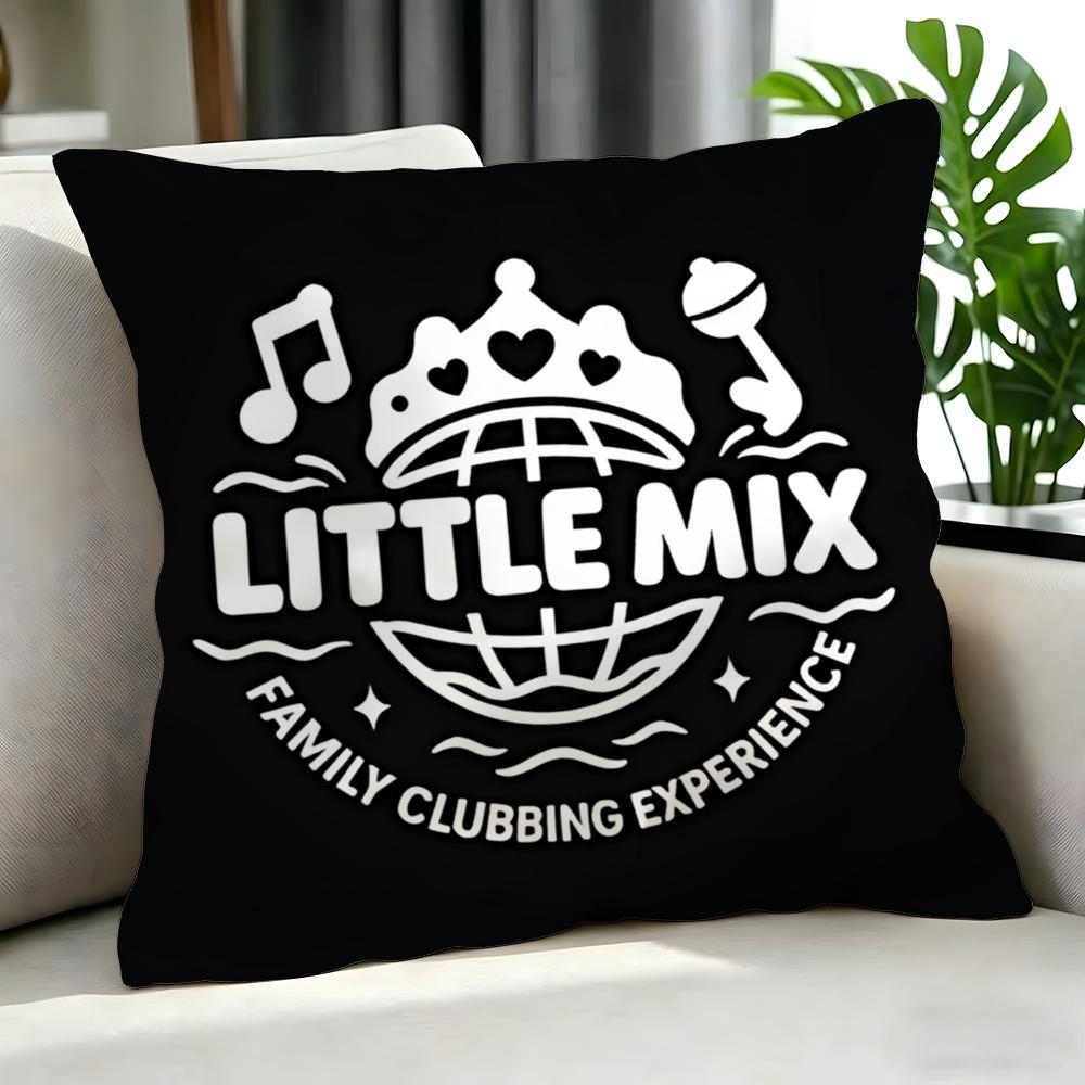 Pop Little Mix Cushion Cover Cushion Cover Set 4Pcs 50X50 45X45 40X40 Pillowcase Decorative Sofa Home Decor