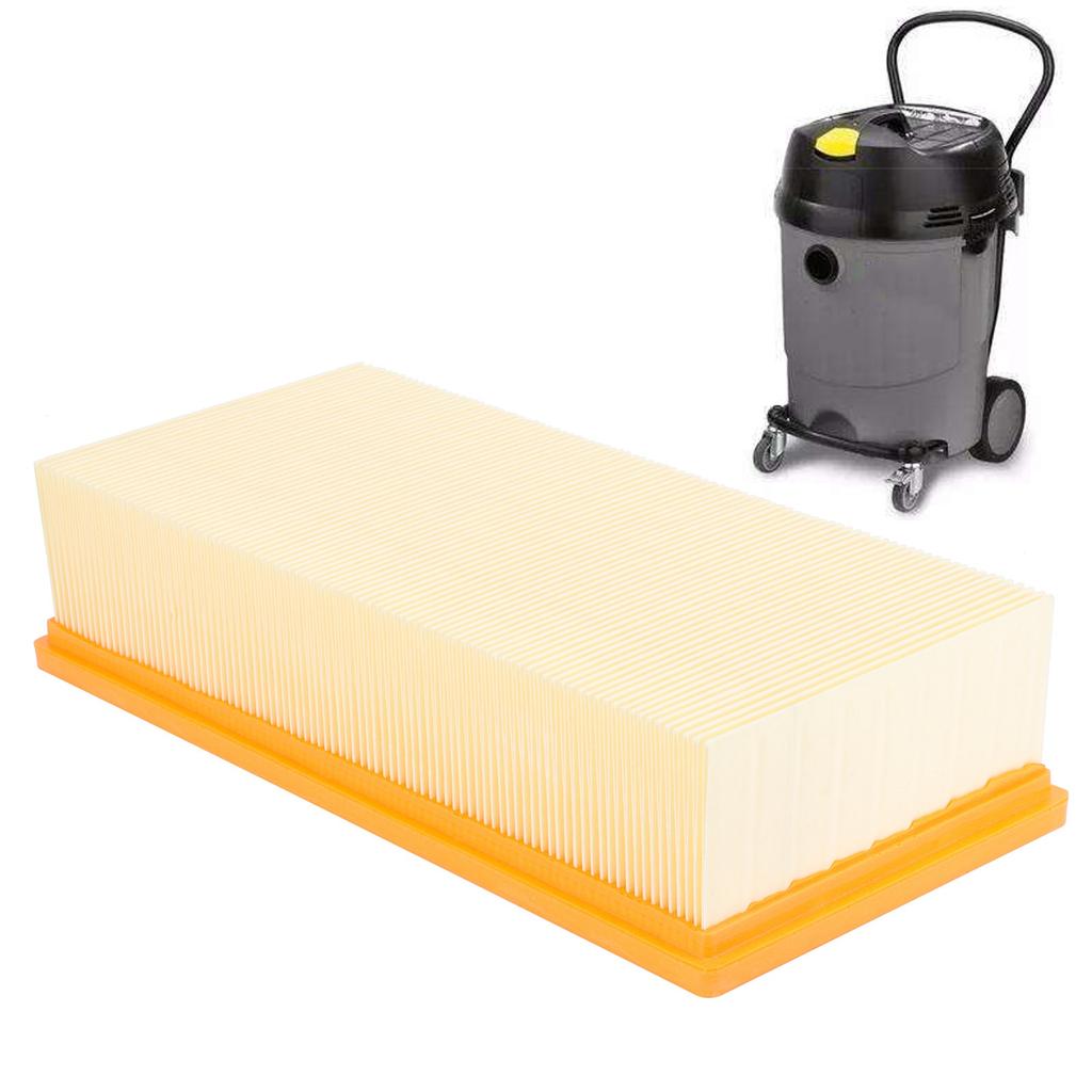 Flacher Plissierter Filterbildschirm Ersatzteile Passend für Karcher NT65/2 NT72/2 NT75/2 Staubsauger