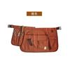 Multi-pocket Half Bib Gardening Garden Hair Stylist Woodworking Short Apron Tool Storage Waist