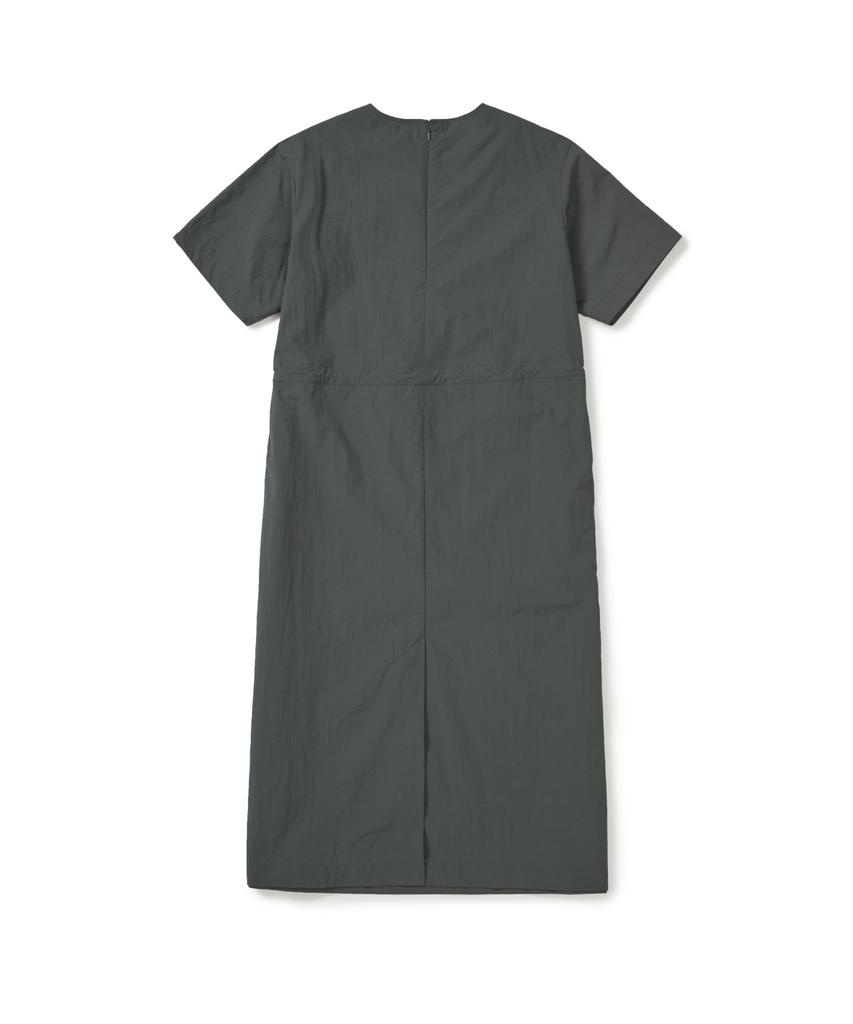 SNOWPEAK APPAREL Taslan Short Sleeve Dress (S26Mwlop53) Urban Green