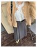 Sicilian Autumn Rhapsody French Lace Collar Shirt for Petite Women