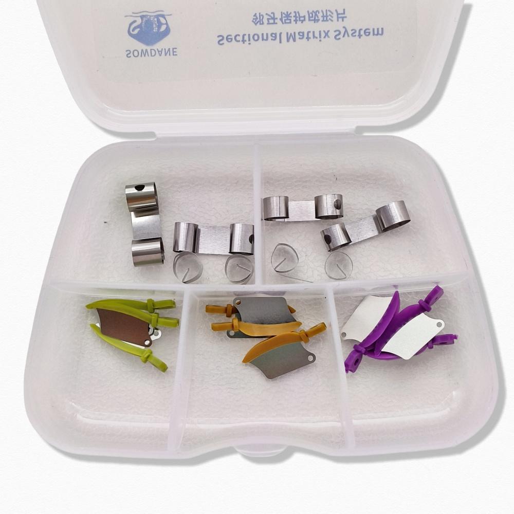 Dental Matrix Wedge Guards Sectional Baffle Type Matrice Teeth Interproximal Wedge Knife With Protection Steel Matrix Dentistry