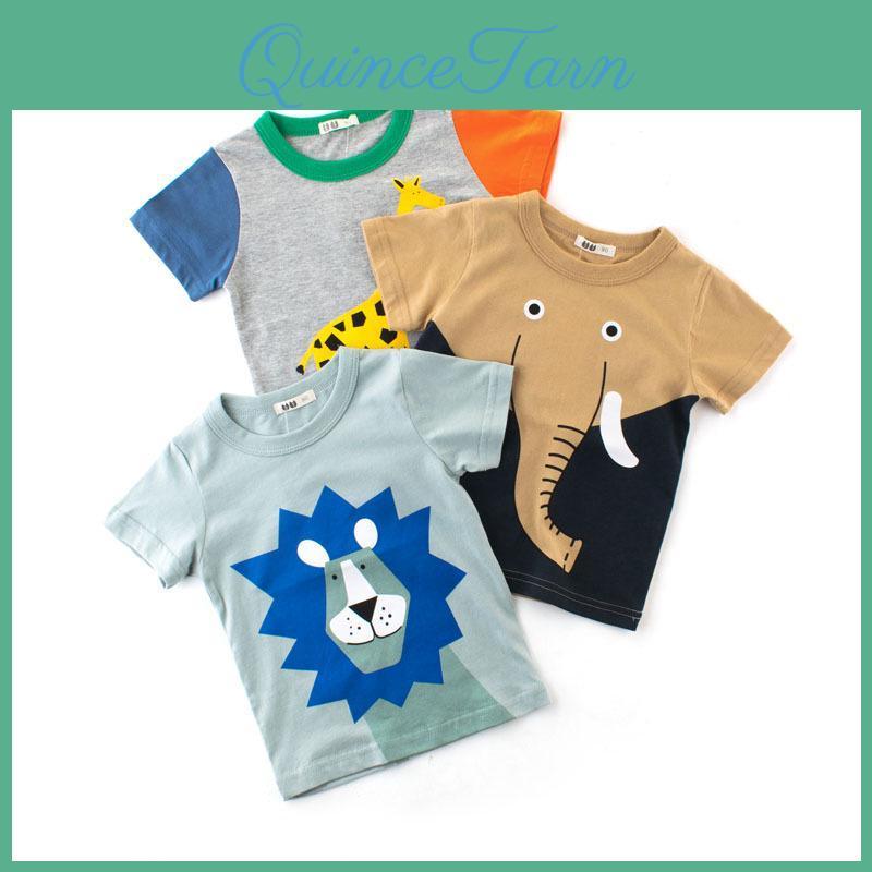 Childrens Tshirt Boys Summer Shortsleeved And Girls Baby Cartoon Shortsleeved Top