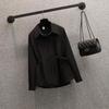 Plus Size Women's Spring Fashion Is Thin, Western Style Blouse, Waist, Chic Fried Street Shirt