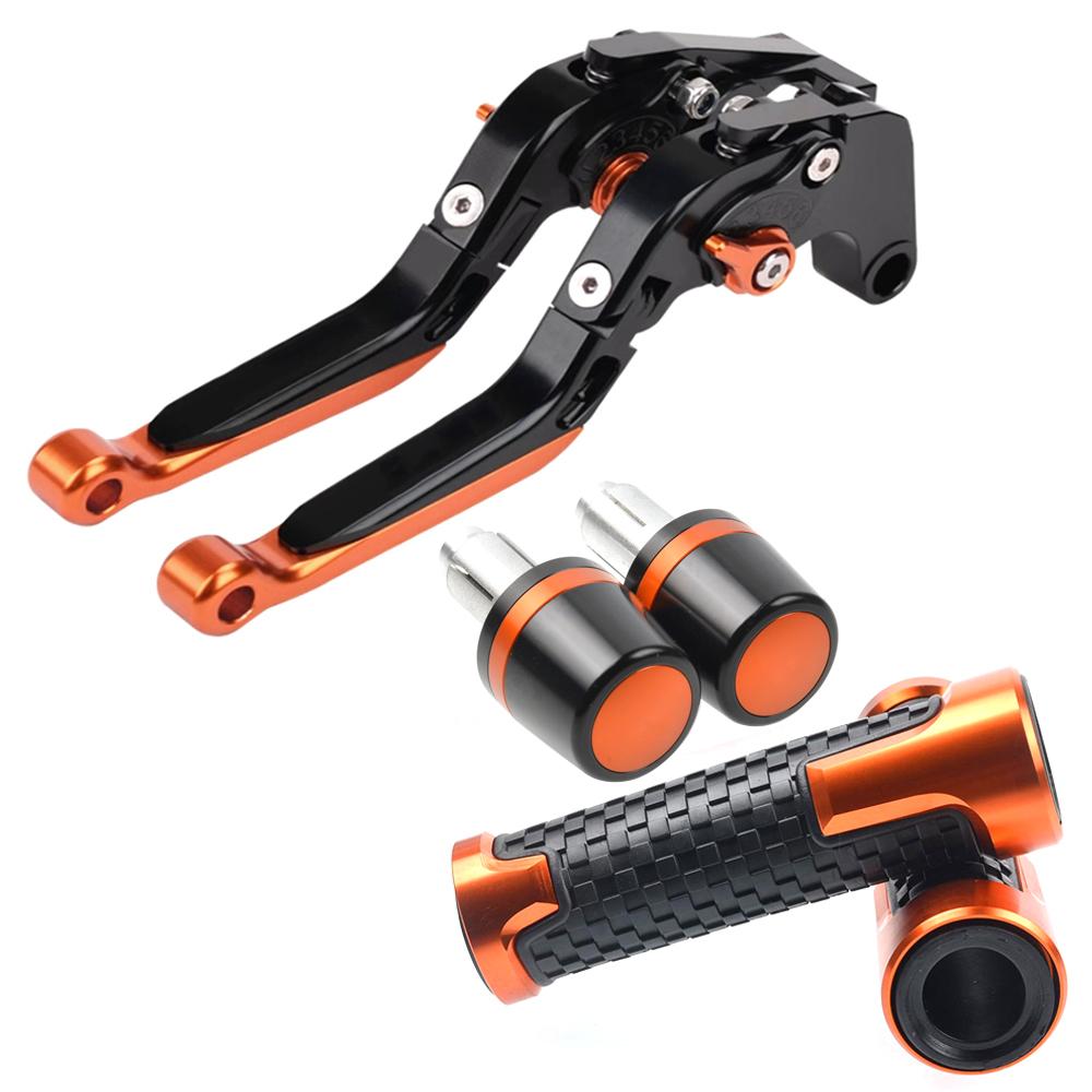 For YAMAHA FJ-09/MT-09 Tracer/GT 2015-2020 FZ09 MT09/SR Motorcycle Brake Clutch Levers Handlebar Hand Grip Ends MT-09 parts