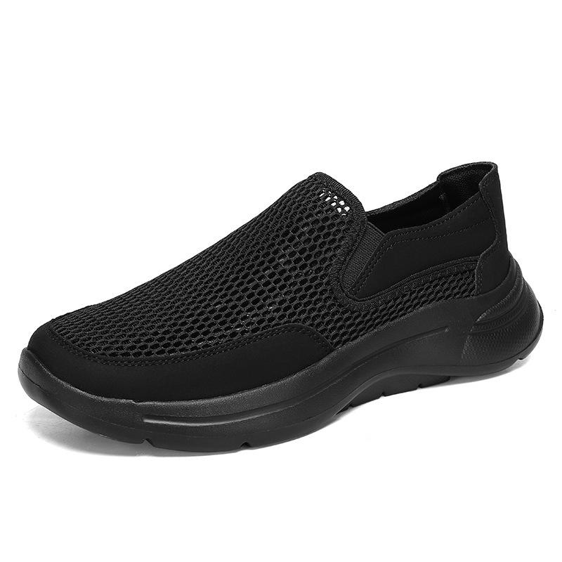 Fashion Plus Size Men's Breathable Slip On Classic Shoes Comfy Casual Durable Lightweight Walking Shoes 2025