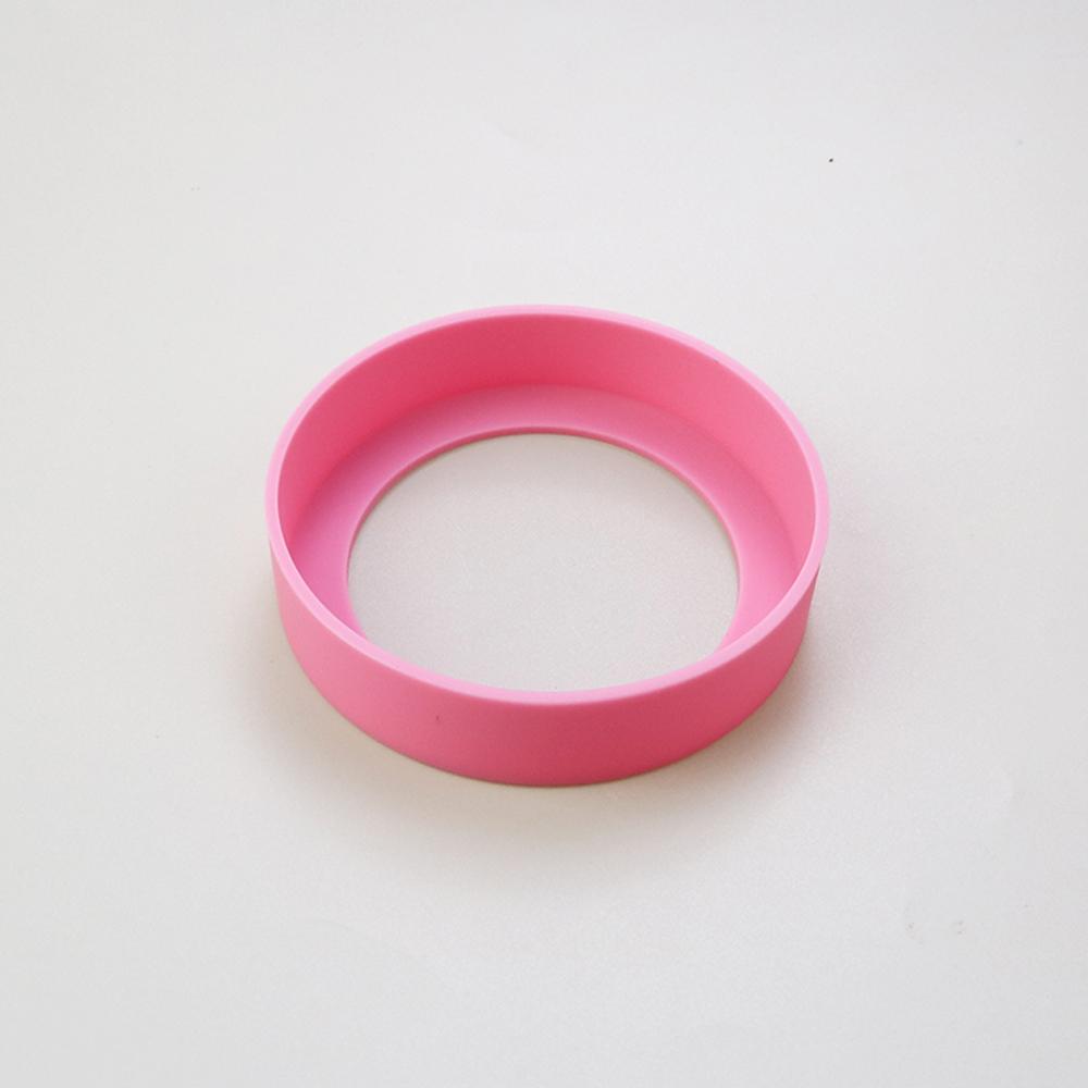 28 Colors 7.5CM Silicone Cup Bottom Cover 75MM Cup Bottom Ring Coaster Sleeve Sheath Wear-resistant Anti-fall Bottom Cover