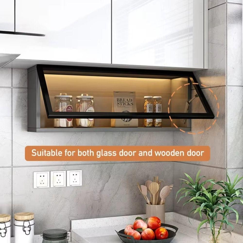 Heavy Duty Hydraulic Cabinet Hinge Adjustable Concealed Cabinet Door Support Sturdy Buffering Gas Strut Cabinet