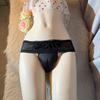 Sissy Lingerie For Men Mesh Ultra-Thin Transparent Briefs Camel Toe Underwear Low Rise Hiding Gaff Panties Bikini Underpants