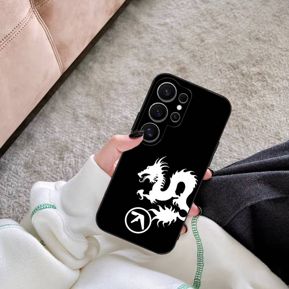 A-Aphex Twin Symbol Phone Case For Samsung S 24 fe 25 Ultra plus 20 lite 21 30 22 23 24 22 Ultra 5G Fundas