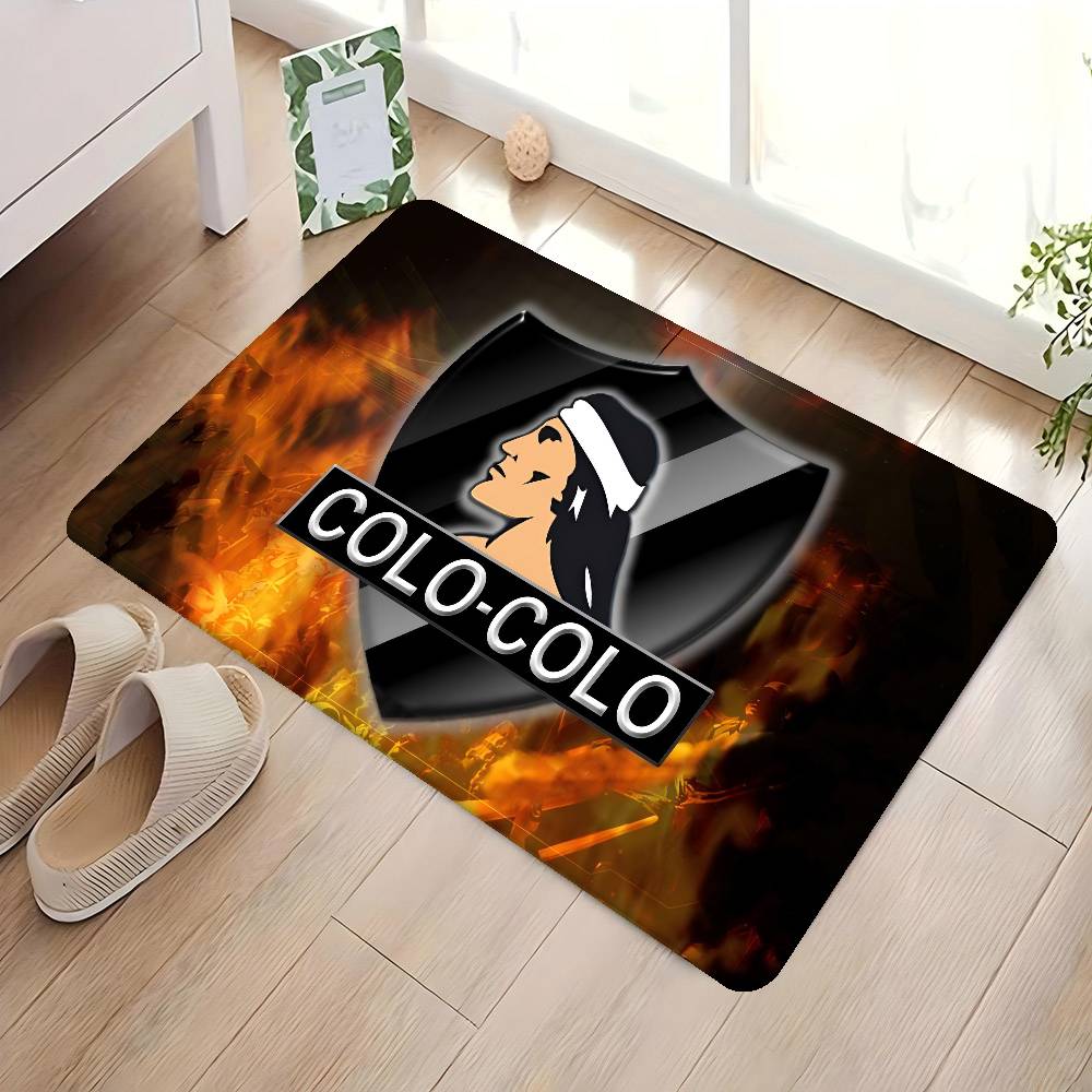 

COLO COLO LOGO Entrance Door Mat Nordic Style Bedroom Living Room Doormat Home Balcony Anti-Slip Modern Home Decor 40x60 cm