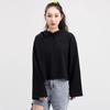 Nike Sweatshirts Women's Black Hooded Moderate Regular CJ3741-010