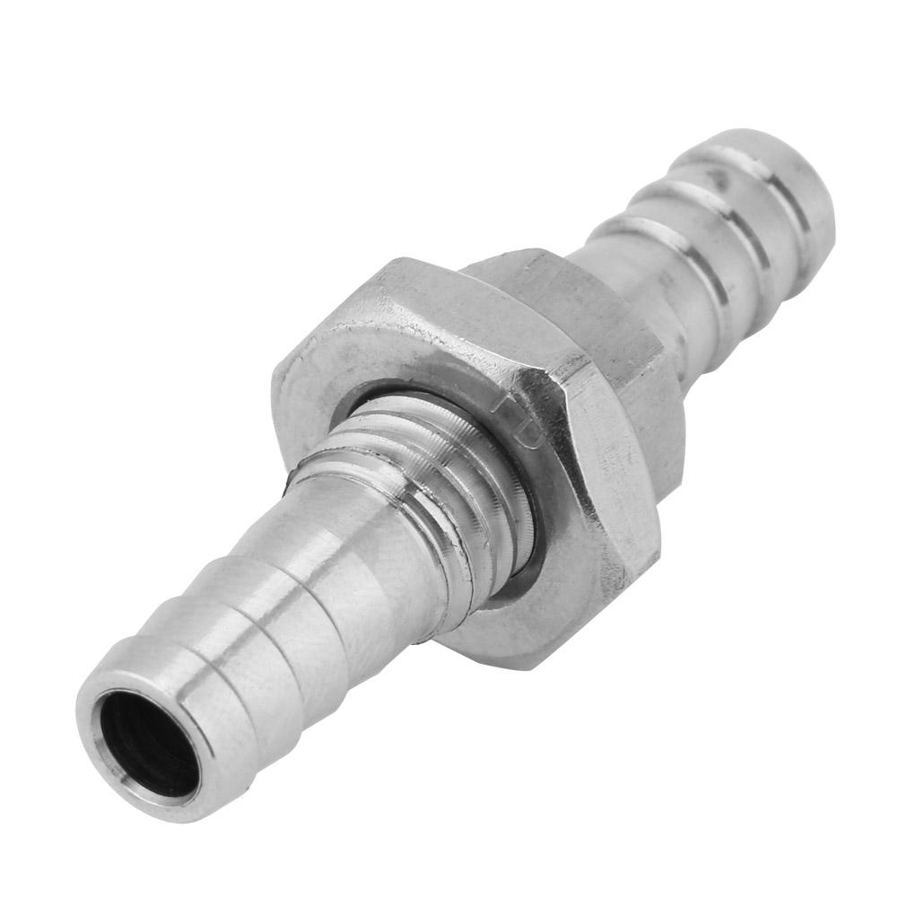 304 Edelstahl Außengewinde Rohrverschraubung Schlauchanschluss Kupplungsverbinder (6mm)