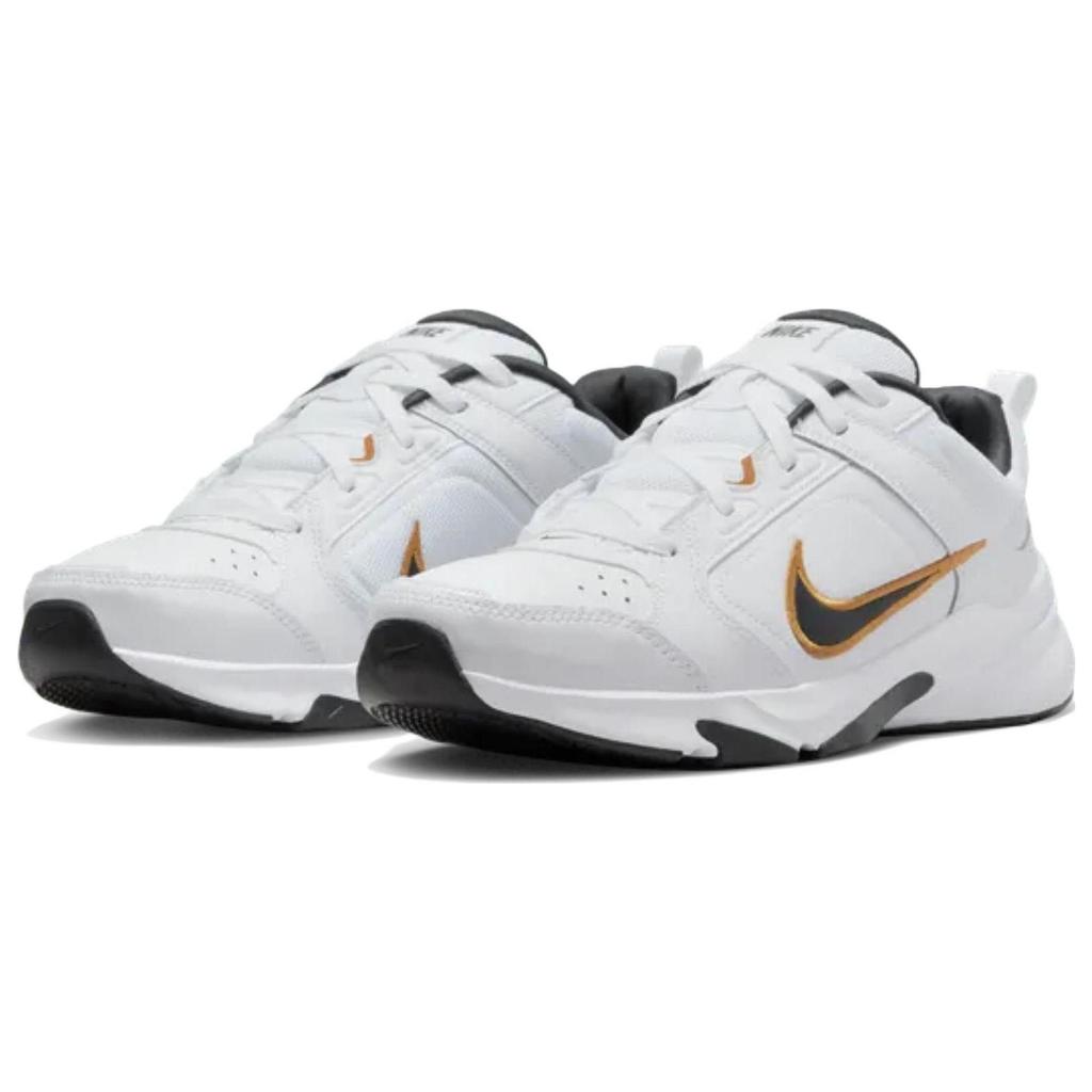 Nike Defy All Day White Black Gold Unisex tenisky Zlato-Suede DJ1196-103