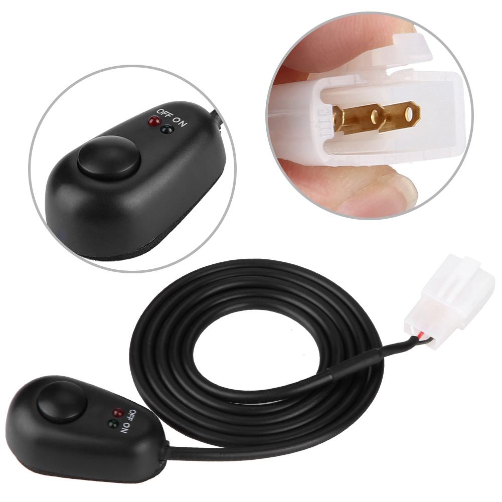 12V   Shape Push Button   With LED Indicator Lights for Fog Lamps and Work Light