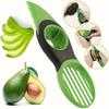 3-in-1 Avocado Slicer Cutter Pitter - Professional Kitchen Gadget With Stainless Steel Blade & Ergonomic Grip For Effortless Fru