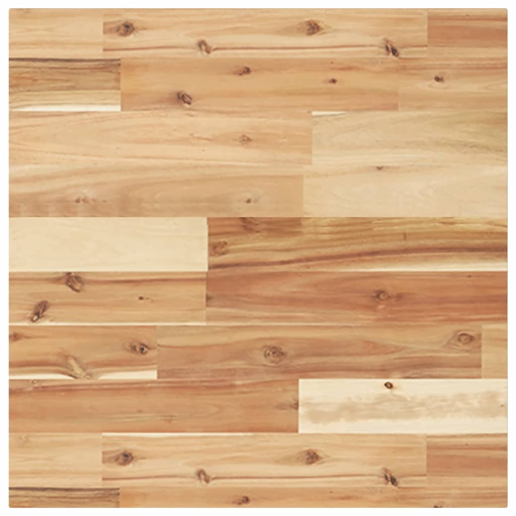 Square Table Top 50x50x2 cm Solid Acacia Wood